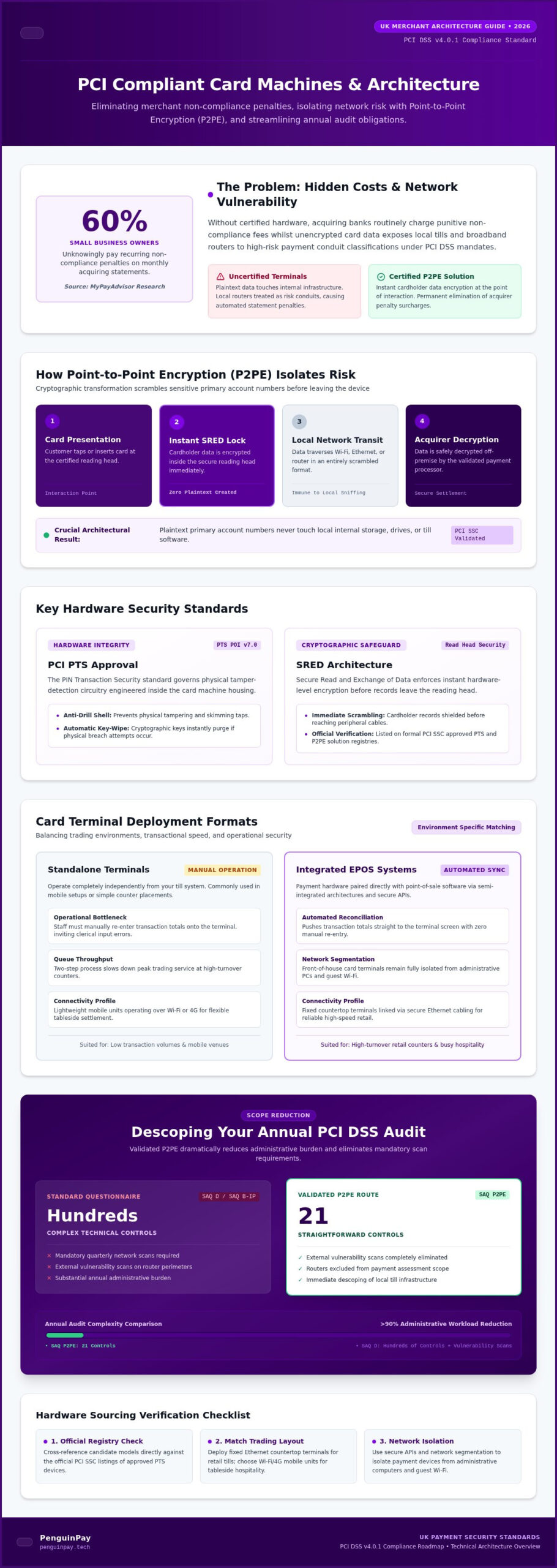 PCI Compliant Card Machines UK: The Merchant Guide for 2026